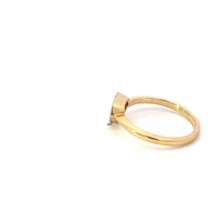 18K Yellow Gold 0.80cttw Lab Grown Diamond Engagement Ring