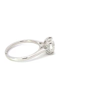 18K White Gold 1.89cttw Lab Grown Diamond Solitaire Engagement Ring