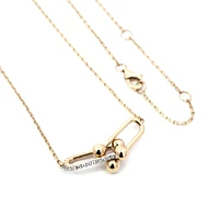 14K Yellow Gold cttw Diamond Pendant