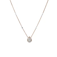 14K Rose Gold 0.33 cttw Diamond Pendant
