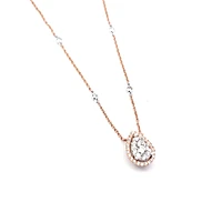 14K Rose Gold 0.33 cttw Diamond Pendant