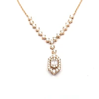 14K Yellow Gold 0.70 cttw Diamond Pendant