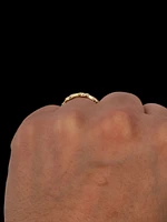 10K Yellow Gold 0.14 cttw Diamond Ring - 4