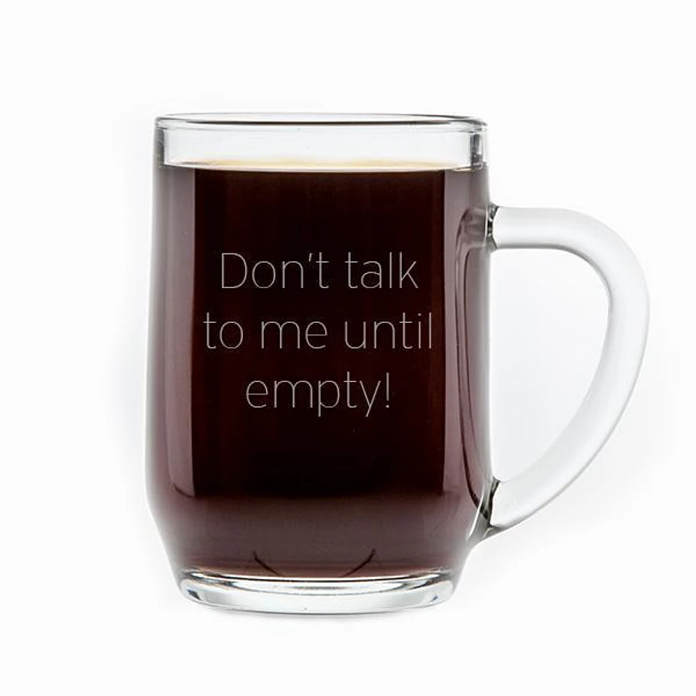 Glass Coffee Mug