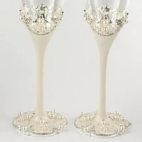 White Epoxy Flutes