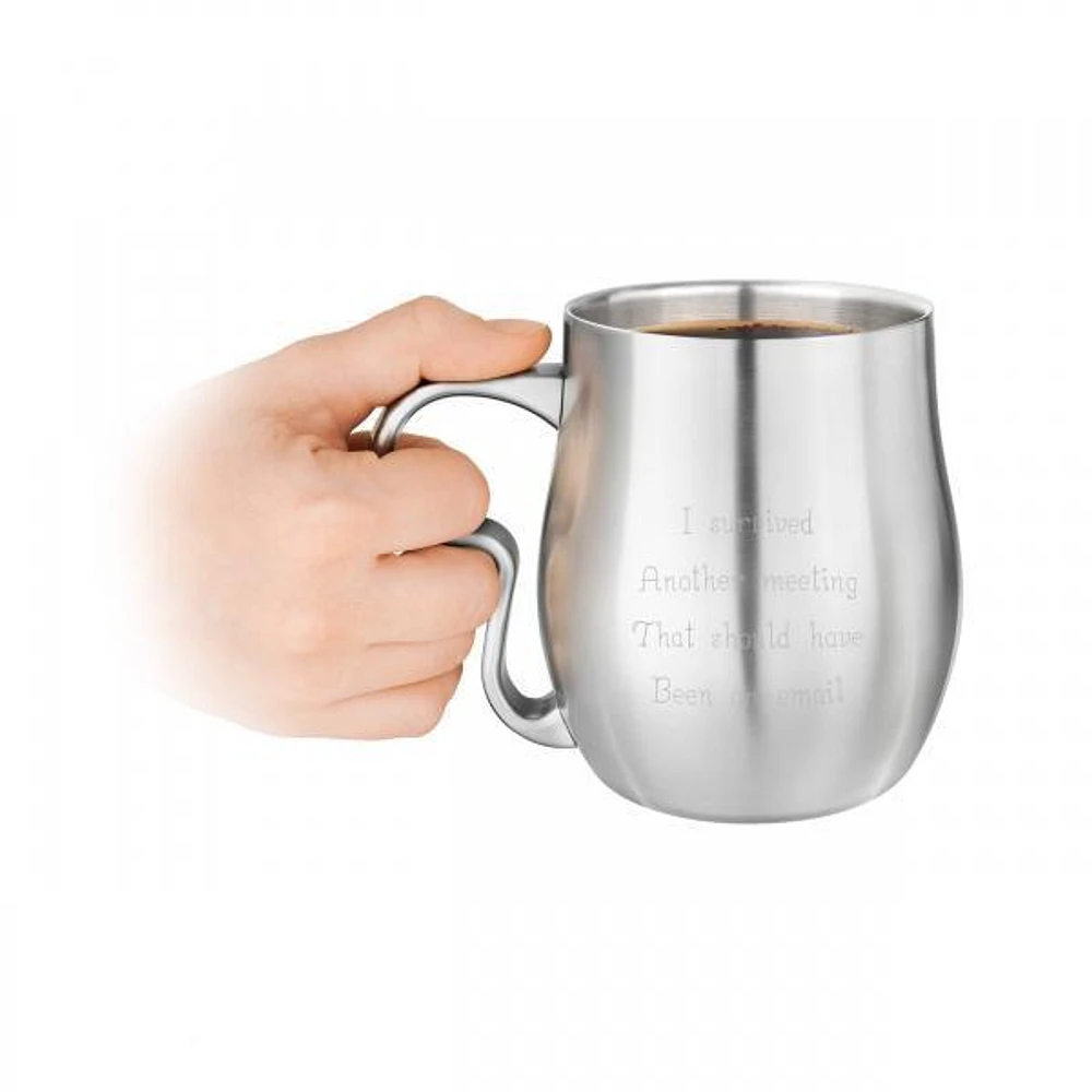 Stainless Steel 17oz Curvy Cup