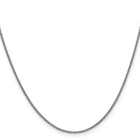 10K Gold 1.0mm Cable Chain - /