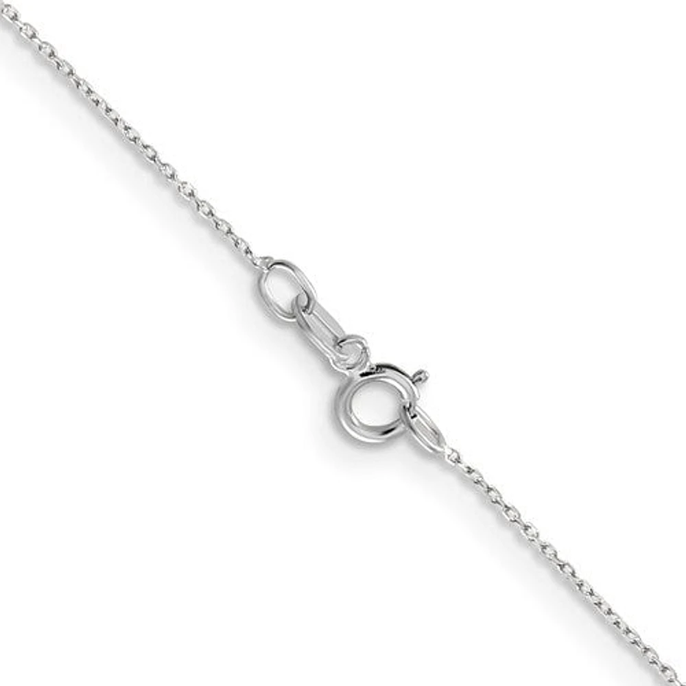 10K Gold 1.80mm Diamond-Cut Cable Chain - /
