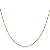 10K Gold 1.80mm Diamond-Cut Cable Chain - /