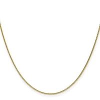 10K Gold 1.0mm Cable Chain - /
