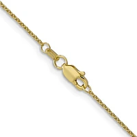10K Gold 1.0mm Cable Chain - /