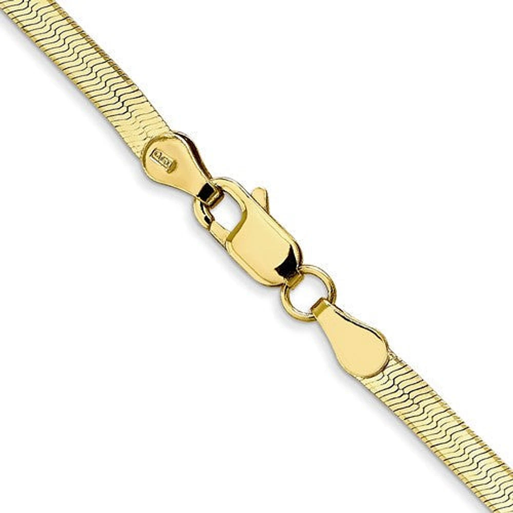 10k 5mm Silky Herringbone Chain