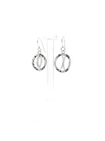 Sterling Silver Earrings 36mm