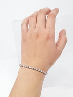 10K White Gold 1.50 Carat Diamond Tennis Bracelet, 7"