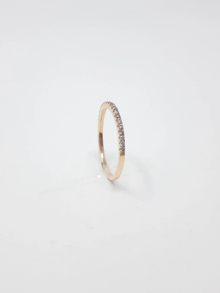 Natural Pink Diamond Band