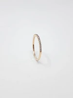 Natural Pink Diamond Band