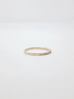 Natural Pink Diamond Band