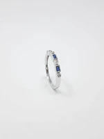 Sapphire and Diamond Ring