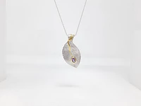 Silver and Amethyst Pendant