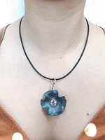 Silver and Amethyst Pendant