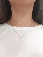 Diamond Solitaire Necklace