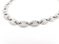 Sterling Silver & Cubic Zirconia Chain