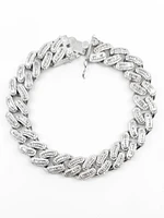 Sterling Silver & Cubic Zirconia Bracelet