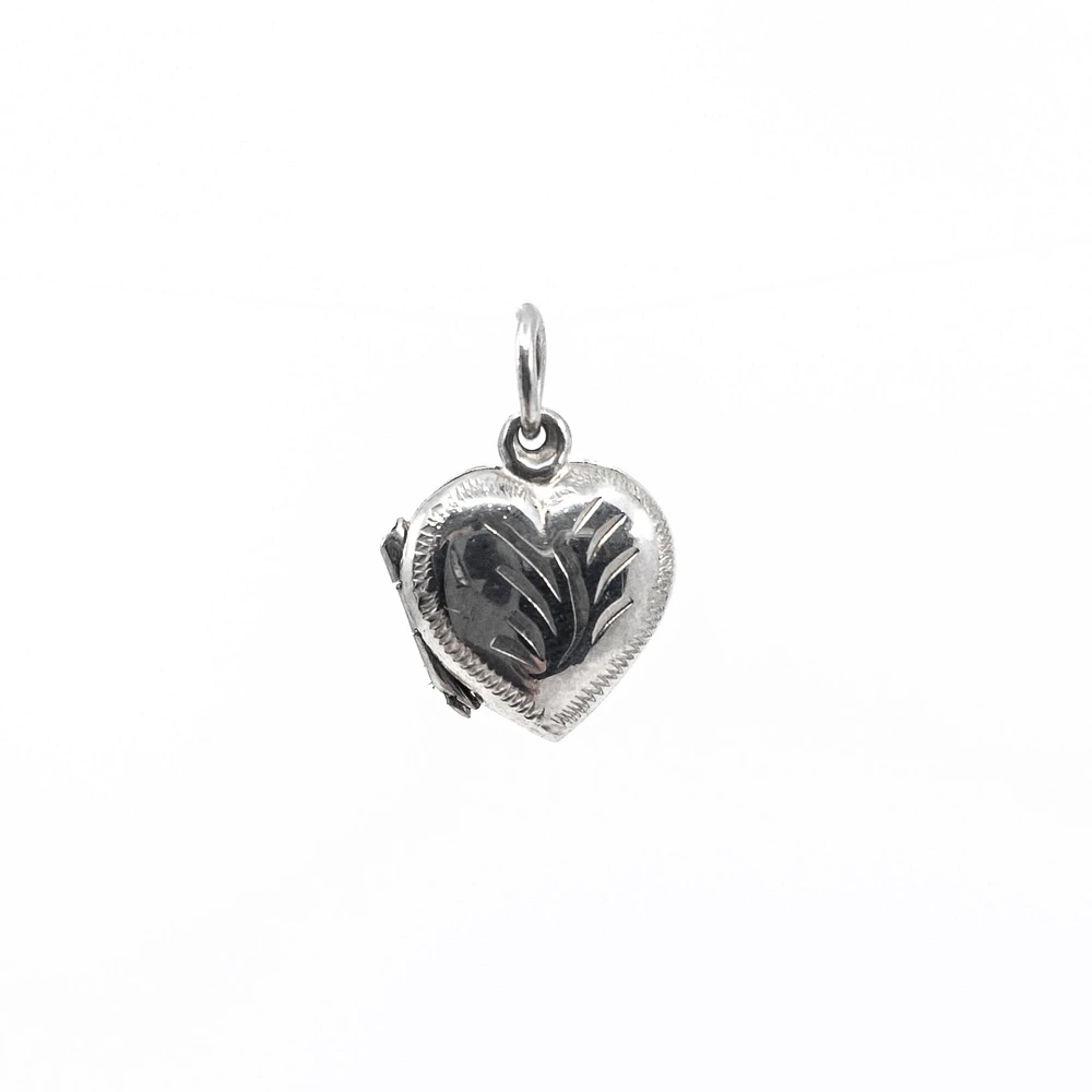 Sterling Silver Heart Shape Locket
