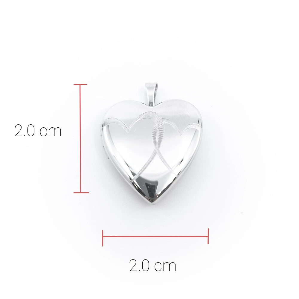 Sterling Silver Heart Shape Locket