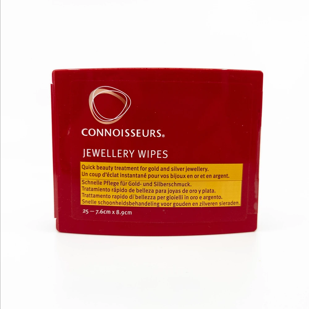 Connoisseurs Jewellery Wipes - Gold and Silver