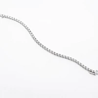 Lab-Created Diamond Tennis Bracelet