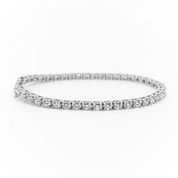 Lab-Created Diamond Tennis Bracelet