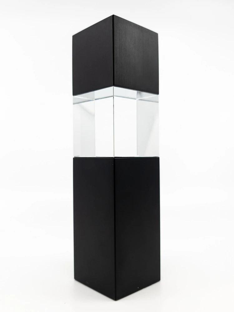 Rectangular Metal/Glass Award