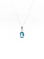 Blue Topaz Pendant