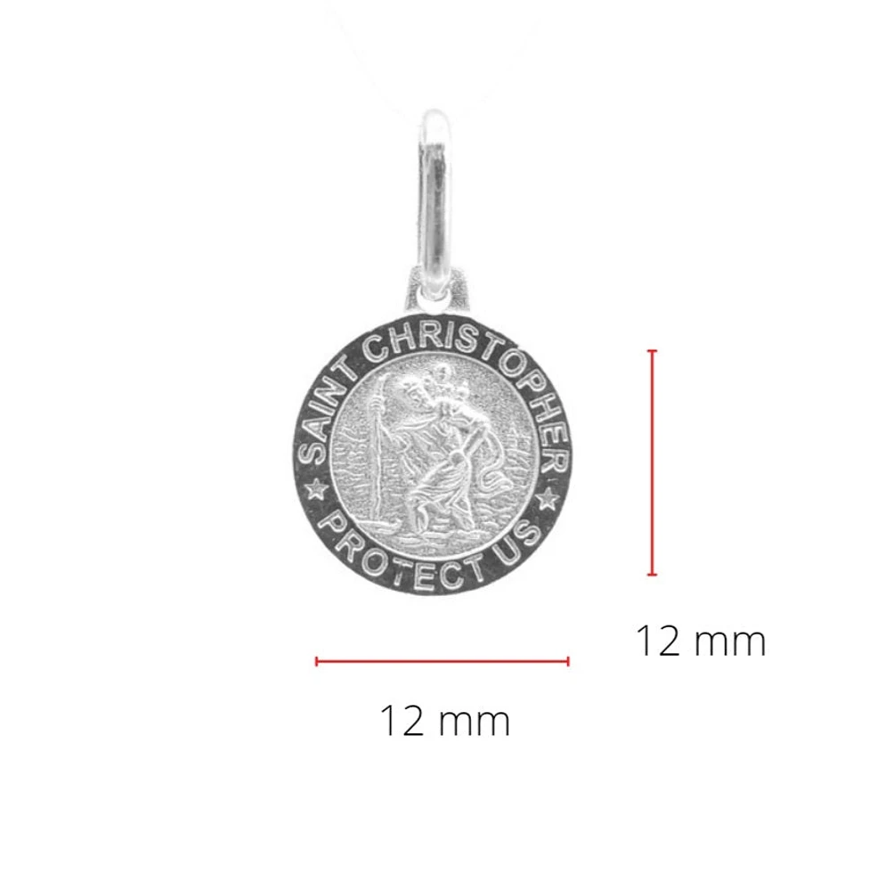 St. Christopher Sterling Silver Charm