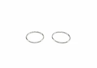 Sterling Silver Sleepers 12mm