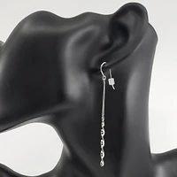 Sterling Silver Earrings 63mm