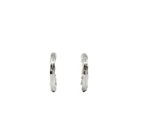 Sterling Silver Hoop Earrings 22mm
