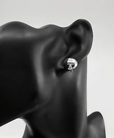 Sterling Silver Ball Stud Earrings 12.5mm