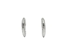 Sterling Silver Hoop Earrings 23mm