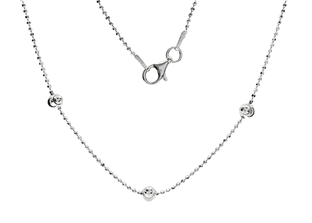 Sterling Silver Ball Chain 18"