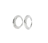 Sterling Silver Hoop Earrings 34mm