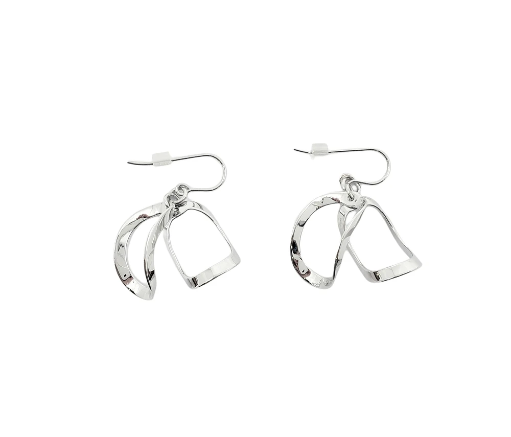 Sterling Silver Earrings 36mm