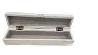 White and Silver Baptism Certificate Holder