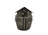 Noah’s Ark Pewtertone Money Bank