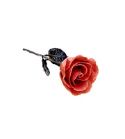 Copper Dipped Lacquered Genuine Pink Rose