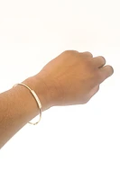 14K Yellow Gold 0.45cttw Diamond Bangle
