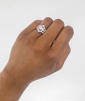 14K White Gold 0.75cttw Diamond Ring, size 6