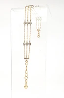 14K Yellow Gold 0.45cttw Diamond Bracelet
