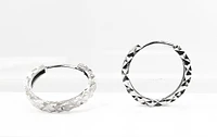 10K Gold 14mm Hoop / Huggie / Hinged Earrings
